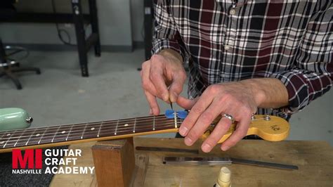 adjusting nut slots|Raising a Nut Slot – Guitar Setup and Maintenance .